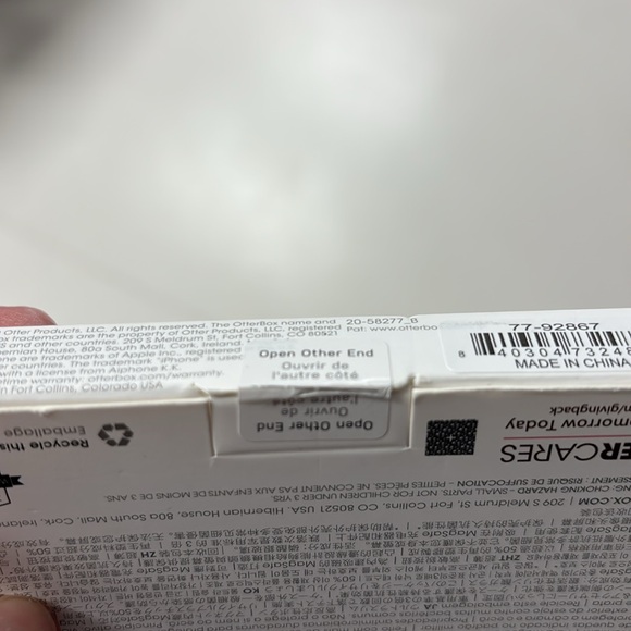 NWT Otter Box iPhone 15 plus 14/plus MagSafe black - Picture 6 of 6